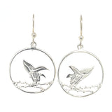humpback whale earrings