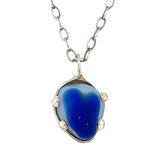 Davenport sea glass heart necklace