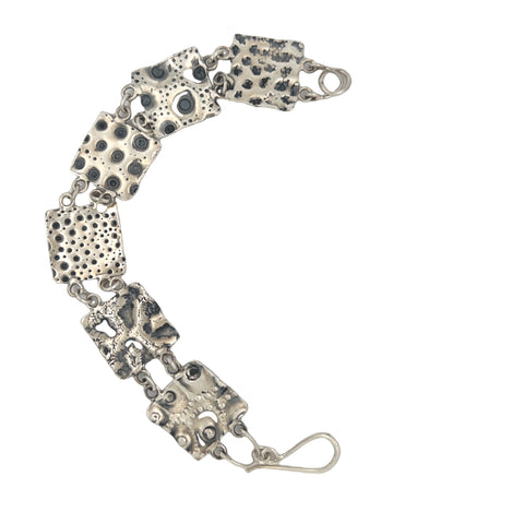 shell pattern double-sided bracelet