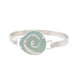 opalescent sea glass ocean swirl bracelet