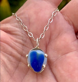 Davenport sea glass heart necklace
