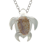 turtle cowrie shell necklace