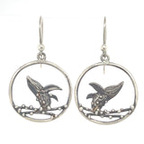 humpback whale earrings