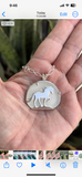 horse sea glass necklace - tossed & found jewelry
