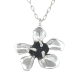 various sea glass plumeria necklaces