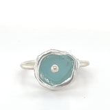 sea glass dot cup rings (multiple colors/sizes)