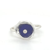 sea glass dot cup rings (multiple colors/sizes)