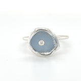 sea glass dot cup rings (multiple colors/sizes)