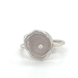 sea glass dot cup rings (multiple colors/sizes)