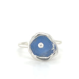 sea glass dot cup rings (multiple colors/sizes)
